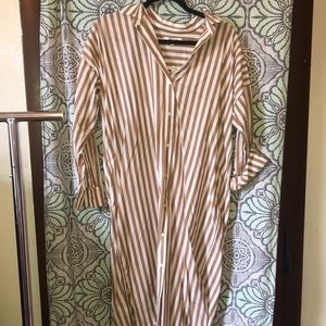 Button down dress
